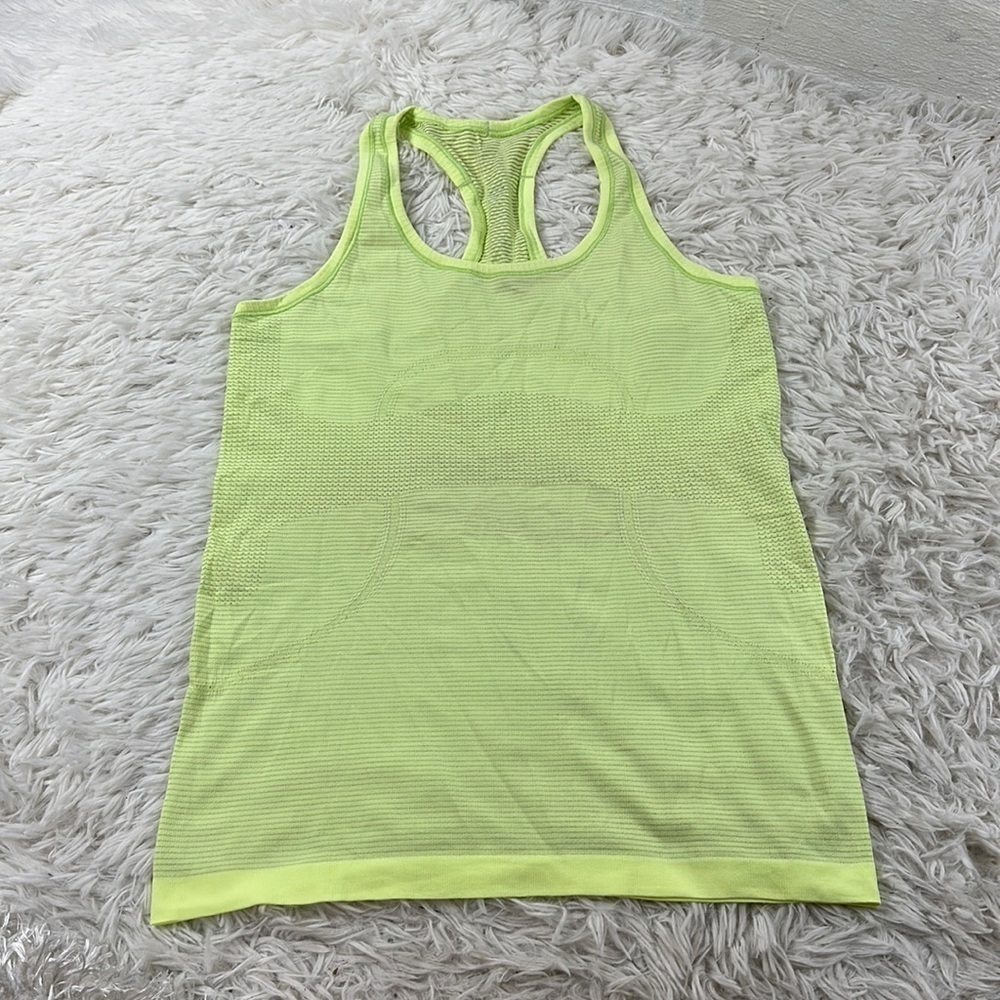 Lululemon Swiftly Tech Tank Yellow